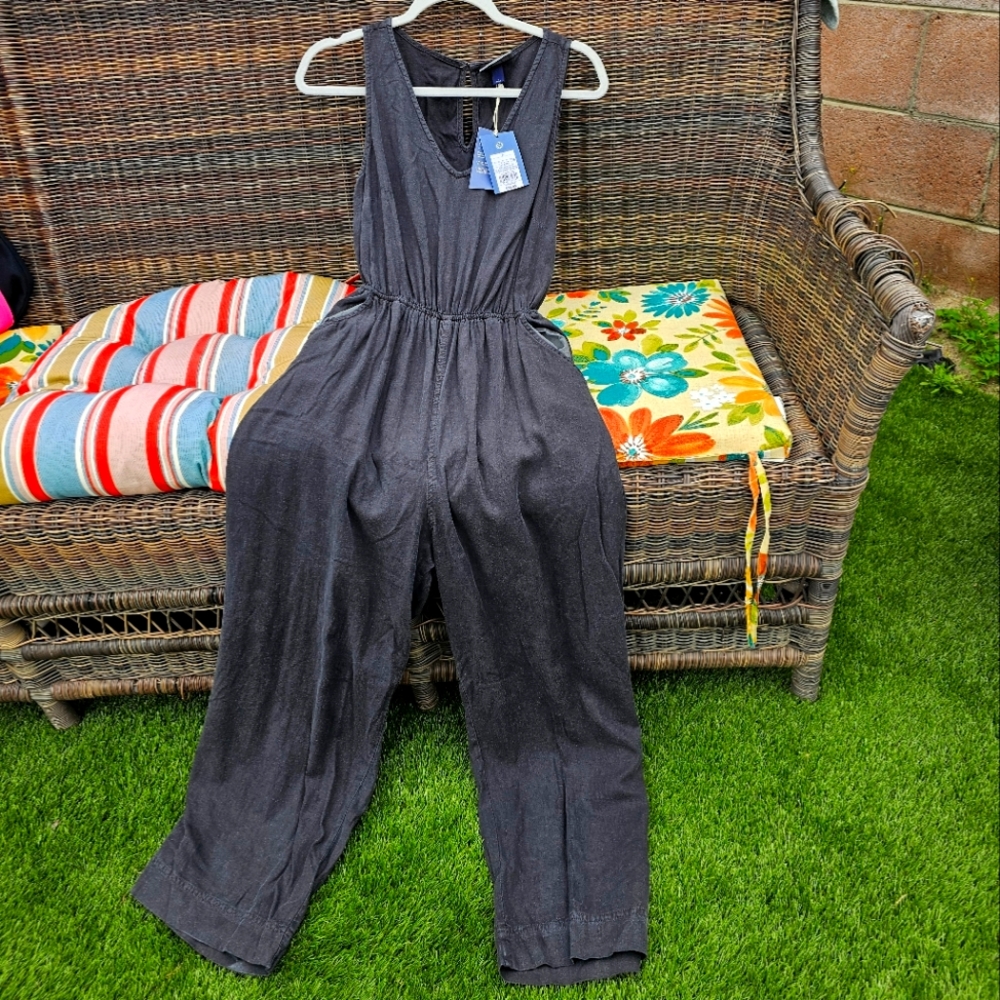 Open back jumpsuit